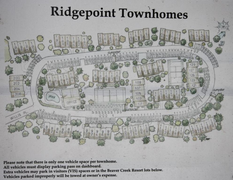 Ridgepoint Townhouse #1320342 Hotell Avon Eksteriør bilde